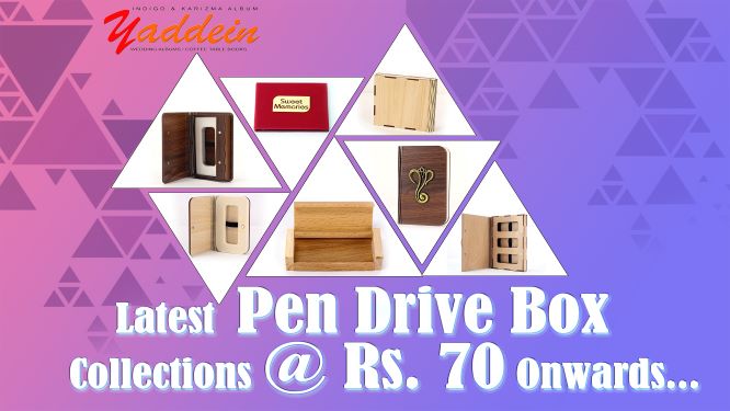 2021 Latest Pen Drive Box Collections @ Rs.70 Onward.