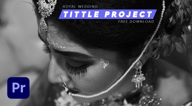 Free Download Wedding Titles Premier Pro CC Project