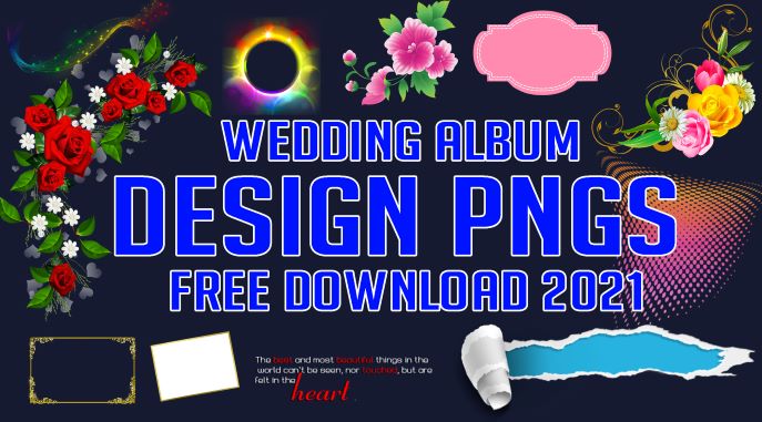 Wedding Album Design Pngs Free Download 2021