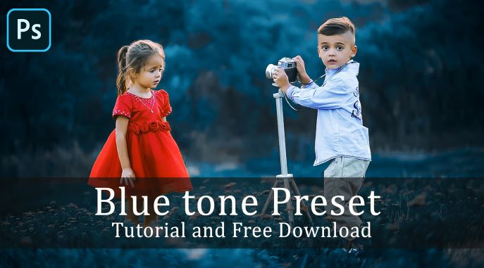 Night Blue Tone Preset in Photoshop Free Download