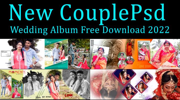 Wedding Album New Couple Psd Free Download 2022