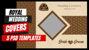 Royal Wedding Album Cover Psd Vol-4 Download