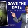 Save the Date Mobile Invitation Card Making in Photoshop