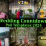 Wedding Countdown Psd Templates 2024