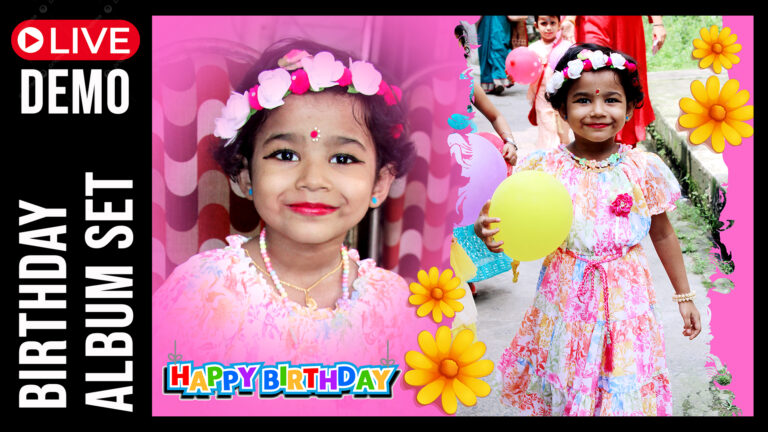 12x36 Birthday Album Psd Ready Pack 2025